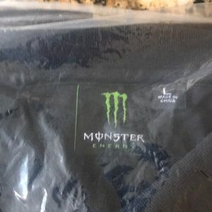Monster golf shirt